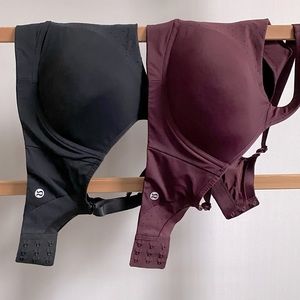 Pack of 2 Lululemon Run Times High Support Bra, 34E(DD)